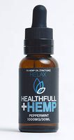 HLTHFULL Hemp Relax Peppermint Flavored Hemp Extract Oil with Avocado Oil Sublingual Tincture 1000mg 30ml