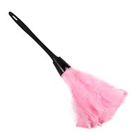 Feather Duster, Duster Professional Duster Soft Feather with Plastic Handle Use for Cleaning Furniture(Pink)