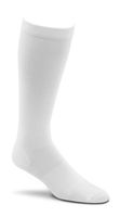 FoxRiver Men's Diabetic Fatigue Fighter Over-The-Calf, White, Medium