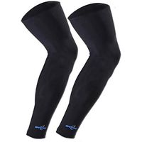 1 Pair Compression Leg Sleeves,Cooling Knee Brace for Tattoo Cover,SPF Leggings for Shin Splints,Lymphedema,Running,Basketball,Football,Pain Relief for Men and Women - Medium
