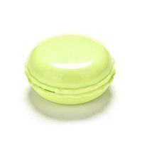 1PC Macaroon Mirrored Contact Lens Case Lot Eye Lens Case Contact Lens Travel Case Plastic Contact Lens Box Holder - (Color: 4)