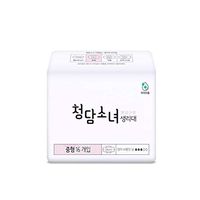 Chungdam Girl Organic Sanitary Pads Quick and Perfect Absorption Ultra Slip Pads, Pack of 4 (Regular 16ea x4)