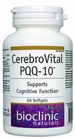 Bioclinic Naturals - CerebroVital PQQ-10 60 softgels