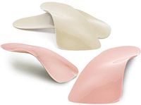 Travel Feet Balance Lady Foot Arch Supports for High Heels-Orthotic Insoles-Shoe Inserts for Women (3W8) Peach