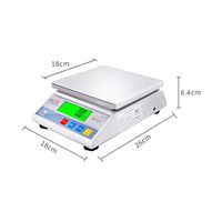 ZYY Digital Kitchen Scales, High Precision Food Jewelry Electronic Balance Precision Analytical 10kg/1g Charging (Size : 7.5kg/0.1g)