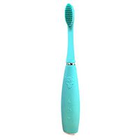 Meidexian888 Portable Electric Toothbrush,USB Food Grade Silicone Ultrasonic Adult Toothbrush (GREEN)