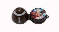 Contact Lens Case Cute Fun Travel Storage Box Flat 11 Fun Designs Available - American Football