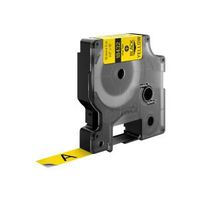 Dymo 18432 RhinoPRO - Permanent adhesive vinyl tape - yellow - Roll (0.5 in x 18 ft) 1 roll(s) - for DYMO ILP219; Rhino 4200, 6000, 6000 Hard Case Kit; RhinoPRO 3000, 5000