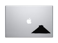Great Architecture - Mayan Temple Mesoamerican Pyramid - 5" Black Vinyl Decal Sticker Car Macbook Laptop