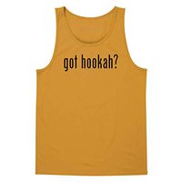The Town Butler got Hookah? - A Soft & Comfortable Men's Tank Top, Gold, X-Large