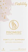 Promise Fertility Supplements, Organic (30 Day Supply) for Hormone Balance, Reproductive Health and Cycle Regulation with Myo-Inositol and Co-Q10