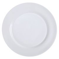 Yanco PS-7 Bread Plate, 7.5" Diameter, Porcelain, Bone White, Pack of 36