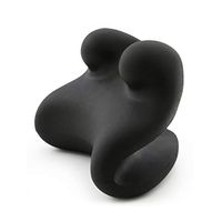 Kitzen Neck Support Relaxer, Pressure Relief Shoulder Chiropractic Pillow Cervical Spine Relieve, Stiff Chronic Pain, Disc Alignment,Black