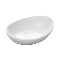 Embossed Alani, Oval Bowl, 8 oz, 6" dia, 24 per case