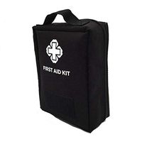 Qnlly Outdoor Multi-Function Travel Medical Tactical First Aid Kit Storage Waist Pack Designed for Family Emergency Care for The Car, Home, Boat, School, Camping, Hiking, Office, Sports,Black