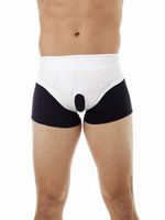 Underworks Men's and Women's Inguinal Hernia Double or Single Truss XLarge 41-44 Waist