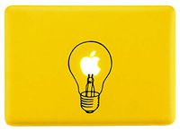 Light Bulb Decorative Laptop Skin Decal