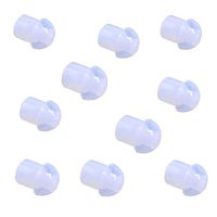 Vaorwne 20pcs Silicone in-Ear Earbuds Mushroom Eartip Ear Bud for Radio Earpiece Headset