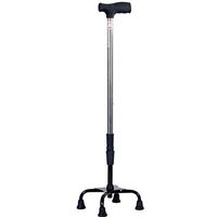 Jolly Adjustable Cane for Men & Women - Lightweight & Sturdy Offset Walking Stick - Mobility Aid for Elderly, Seniors & Handicap