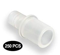 AlcoMate Standard Breathalyzer Mouthpieces 250 Count | One-Way Flow Technology | Genuine AlcoMate Mouthpieces