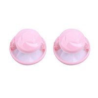 WL Reusable Pink Swirl Type Washing Machine Floating Filter Bag, Washing Machine Trap, Hair Remover Filter Bag, Portable Pet Fur Trap