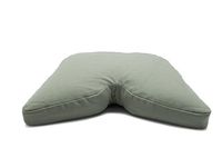 Sage Green Oversize Buckwheat Hull Cosmic Cushion Meditation Cushion Pillow