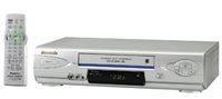 Panasonic PV-V4624S 4-Head Hi-Fi VCR, Silver