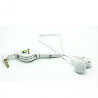 WHITE Retractable Stereo Headset Wired Dual Earbuds Earphones with Microphone for iPhone 6, 6 Plus, iPhone 5S, 5C, 5, 5G, 4S 4 4G (AT&T, T-Mobile, Alltel, Boost, Virgin Mobile, Sprint, Verizon, Net10, Straight Talk, Cricket, US Cellular, Unlocked)