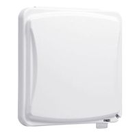 TayMac MM1410W 55-in-1 Configurations 2-Gang Vertical Weatherproof Plastic Flat Cover, White