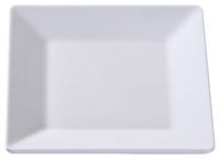 Yanco OK-107 Osaka-1 Plate, Square, 7.25" Length, 7.25 Width, Melamine, White Color, Pack of 48