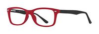 Zimco Attitudes #40 Eyeglasses Frame, Plastic, Unisex, Red/Black