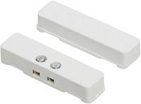 Nascom NC1012TW/M Stick on Magnet, No Flange, Cover Tape, 3/8" (Pack of 25)