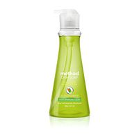 Method Naturally Derived Dish Soap Pump, Lime + Sea Salt, 18 Fl Oz (Pack of 6)