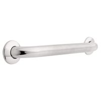 Safety First S1F5618PSBS 18-Inch by 1-1/2-Inch Concealed Mounting Grab Bar, Peened and Bright Stainless
