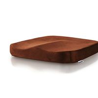 NACHEN Orthopedic Seat Cushion Memory Foam Seat Cushion, Suitable for Car, Office & Wheelchair Or Travel,Brown,40X40cm
