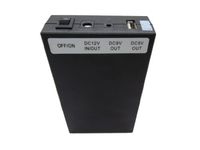 Portable 3-in-1 5v 9v 12v DC Rechargeable Li-Ion Battery