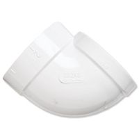 Nutone CF382XS 90 Degree Short Socket Ell for VacPan Central Vacuum