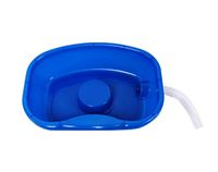 LMM@ Sit-up wash Basin, paralyzed Patient Home Care Pregnant Woman Hairdressing Child Lying on Bed Thickened Medical Shampoo Bed Patient Bed Nursing Bed Blue