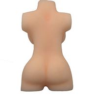 Lifesize Female Lovely Doll Men's 3D Realistic Lifelike Silicone Love Torso