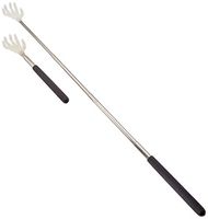 SE Glow-in-the-Dark Telescopic Claw Back Scratchers (12-Pack) - EBS2743GD-12
