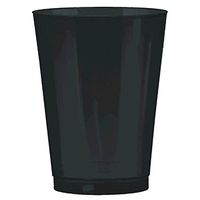 Big Party Pack  Plastic Cup | 10 oz. | Jet Black | Pack of 72 | Party Decor