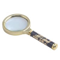 ElectroOptix Handheld Portable Retro Magnifying Glass HD Lens for Book Reading, Jewelry Identification, Watches, DIY Crafts Carving and Repair Loupe