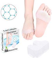 Metatarsal Pads Ball of Foot Cushions for Women or Men 1PAIR Soft Gel Ball of Foot Pads ortons Neuroma Callus Metatarsal Foot Pain Relief Bunion Forefoot Cushioning Relief
