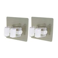 2 Pcs Wall Mounted Broom Mop Holder