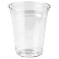 Dixie Cold Drink Cups, 12 oz., 25/PK, Clear Plastic (CP12DXPK)