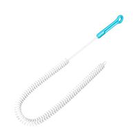 ECYC Sewer Cleaning Brush Home Stainless Steel Pipeline Suction Cup Pipe Dredge Sink Tool, 28"