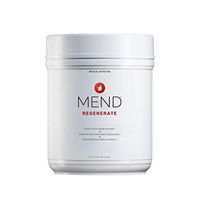 MEND Regenerate - Muscle Recovery, Immune Support, and Sports Nutrition Supplement - for Men's and Women's Health - Natural, Gluten Free, and Non-GMO - Cocoa Flavored Protein Powder - 20 Servings