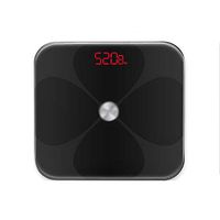 GYZ Body Fat Scale - New Free APP Smart Body Fat Scale Bluetooth Digital Bathroom Scale BMI Scale Body Composition Shows Accurate Health Indicators Large Platform /+-+/ (Color : Black)