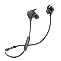 Sweatproof Sports Bluetooth Headphones Best Wireless Waterproof Earphones HD Stereo Earbuds 10 Hours Long-Lasting Play Time Noise Cancelling Headsets (Black)