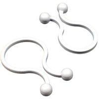 Tach-It EZ0375N EZ Twist Lock Closes to 3/8" Diameter (Pack of 1000)